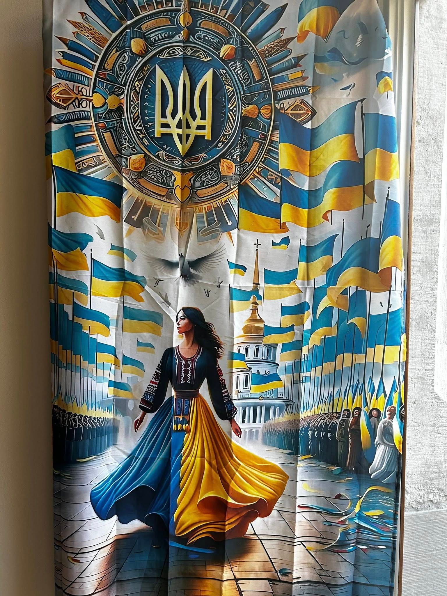 Solidaritätsaktion beim Brunnenfest für die Ukraine