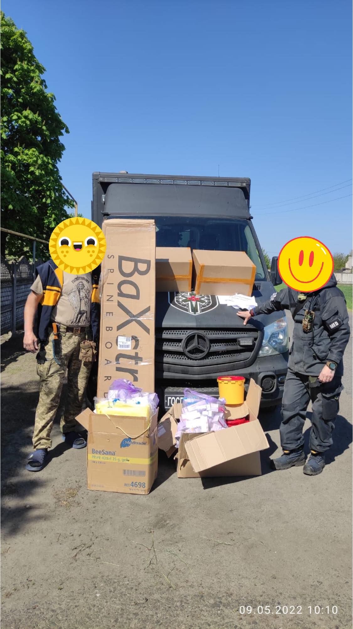 Unsere Hilfsgüter sind in Slovyansk angekommen 6