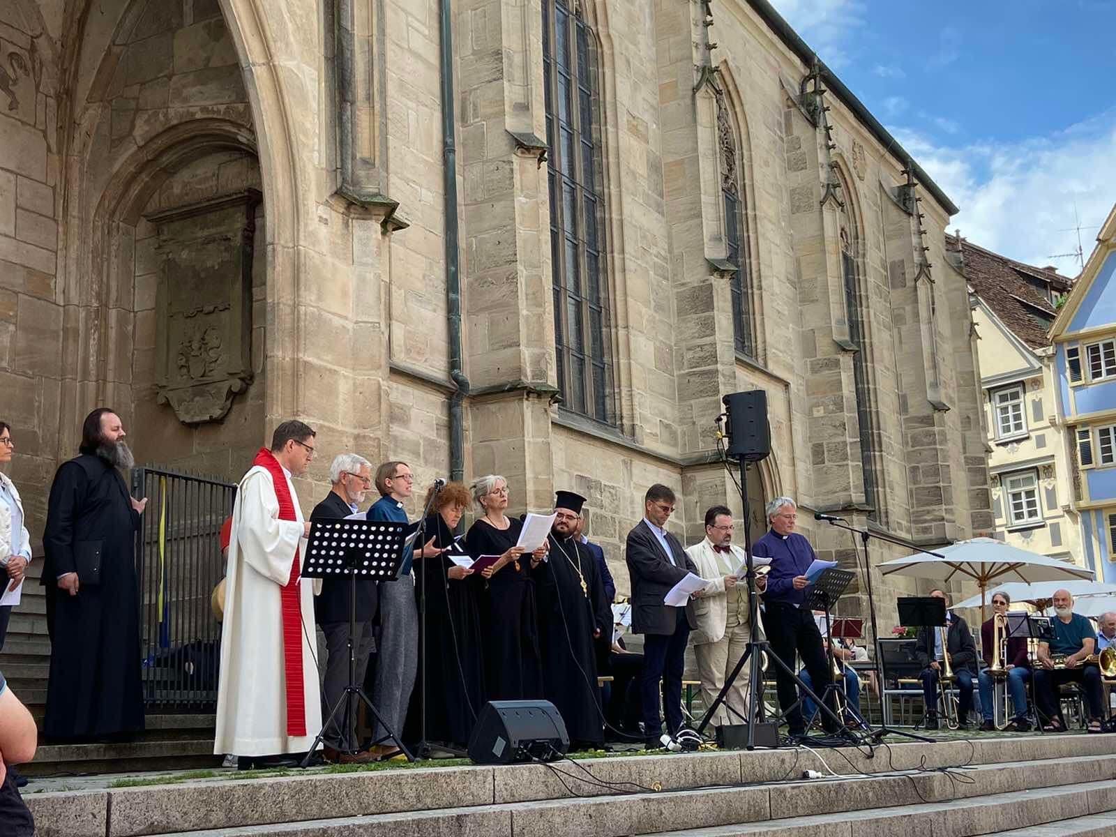 Spendensammlung am Pfingstmontag