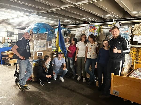 Humanitären Hilfe für eine Sanatoriumsschule
