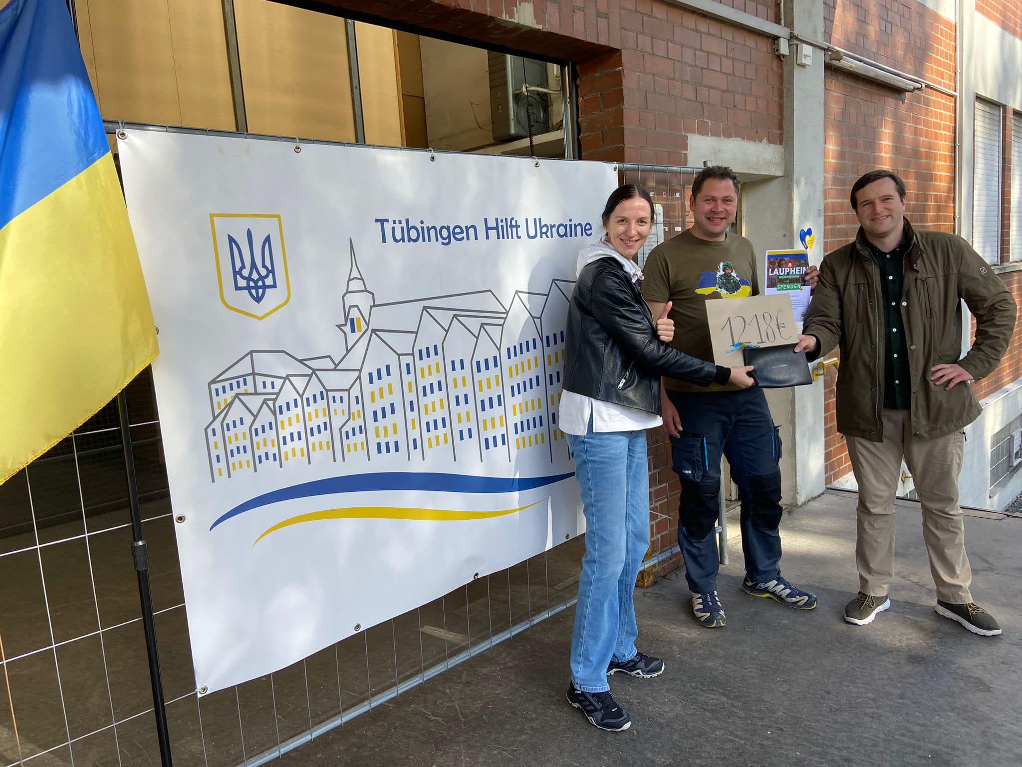 Spendenaktion in Laupheim