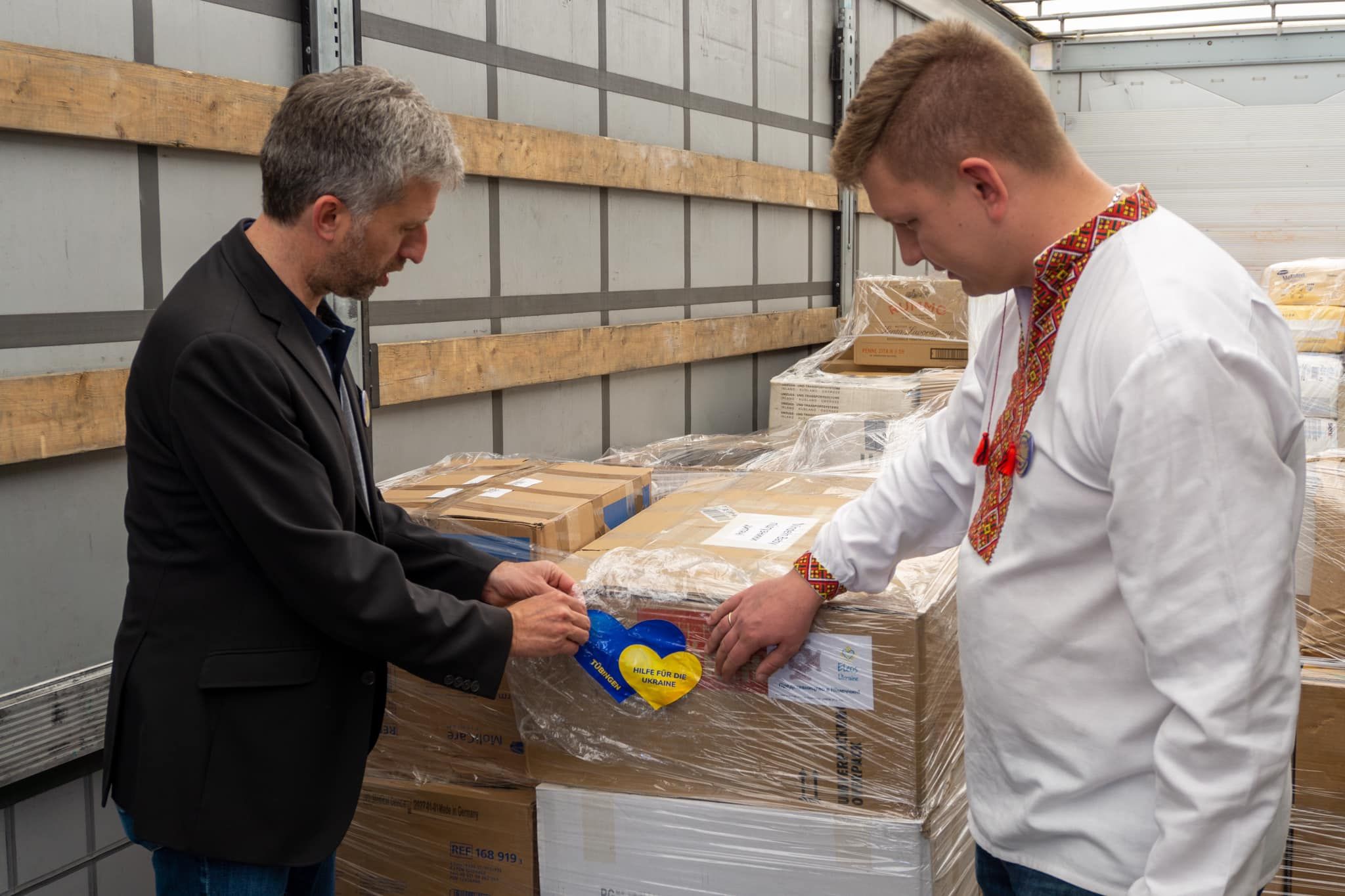 Unsere Hilfsgüter sind in Slovyansk angekommen 4