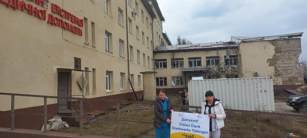 Generatoren für ukrainische Krankenhäuser 4