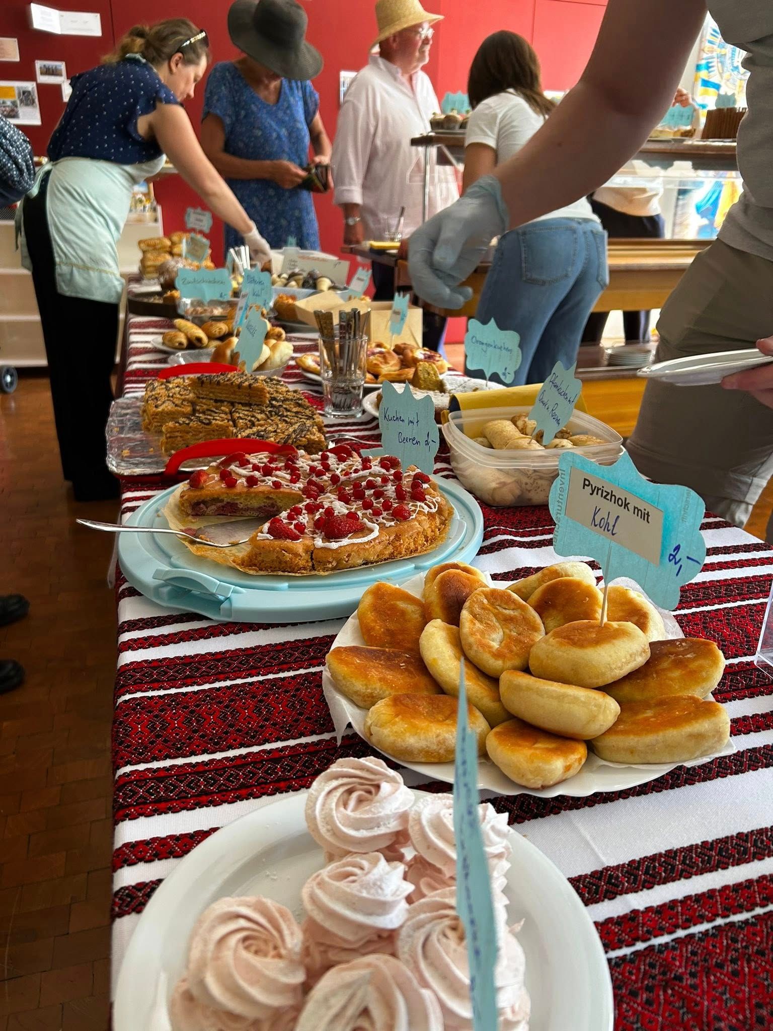 Solidaritätsaktion beim Brunnenfest für die Ukraine 6