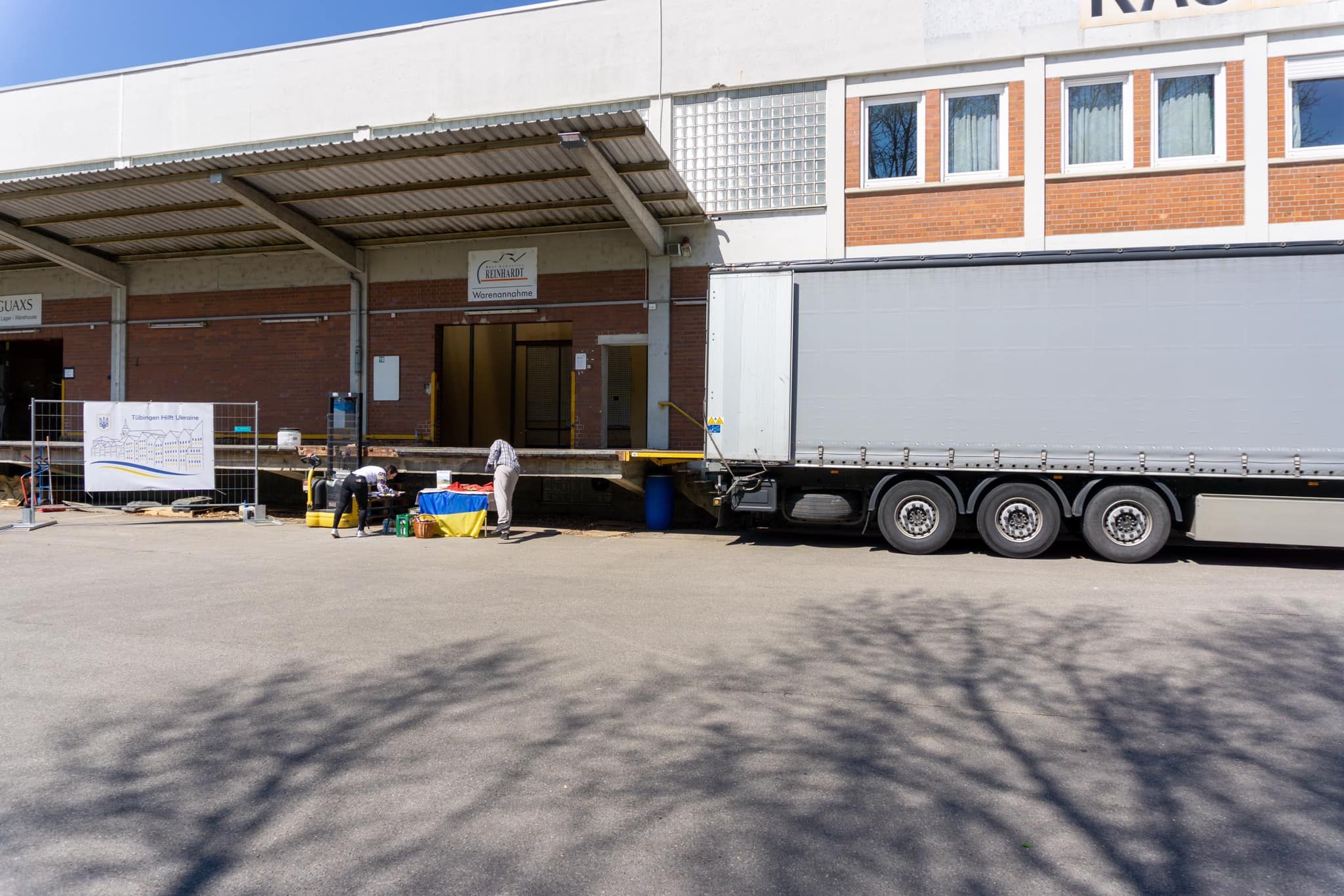 Unsere Hilfsgüter sind in Slovyansk angekommen 2
