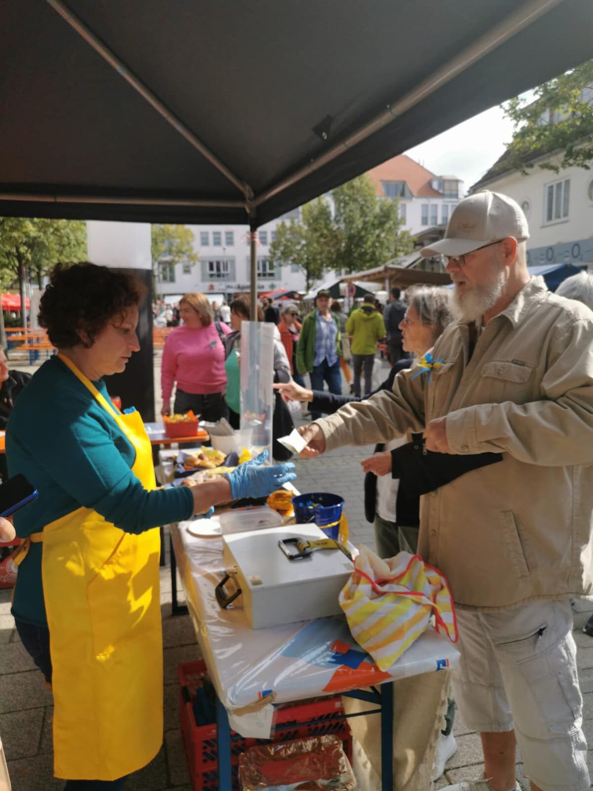 Spendenaktion in Laupheim 11