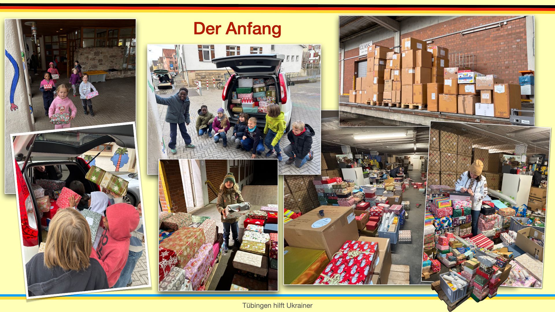 Der Anfang, Weihnachtsaktion 